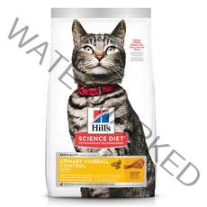 힐스 사이언스다이어트 어덜트 유리너리 헤어볼 컨트롤 고양이 사료 1.6kg, 1개