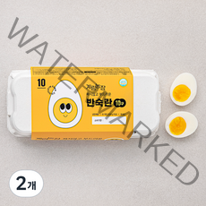 계림농장 짜지않고 부드러운 반숙란 10구, 2개