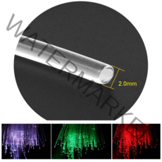 2mm PMMA 프라스틱 광섬유 케이블 인테리어조명[1m], 1개