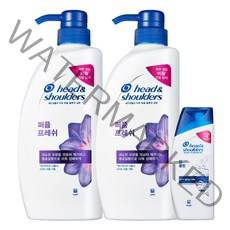 헤드앤숄더 퍼퓸 프레쉬 샴푸 750ml 2개 + 헤드앤숄더 딥클린 샴푸 90ml 1개, 1세트