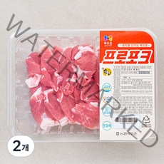 목우촌 프로포크한돈 앞다리 찌개용 (냉장), 500g, 2개