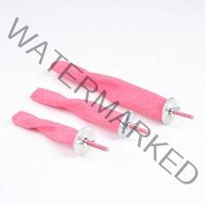 앵무새 입갈이 발톱갈이 고정 수지 새장 선반 프랑스 동종 스틱 새 용품, 핑크색, 중간사이즈의미디엄사이즈의