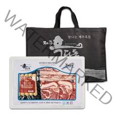 프리미엄 제주돼지 흑돼지 선물세트B (흑오겹살500g*2+흑목살500g*1+제주흑돈불고기소시지250g)), 흑오겹살500g*2+흑목살500g*1+흑돈소시지250g, 단품