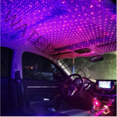 한수위 차박조명 자동차 실내조명 천장 은하수 USB 데코레이션 램프 무드등, 1개