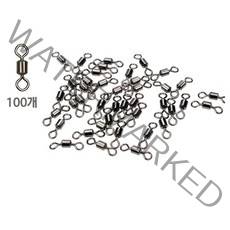 푸른바다피싱 롤링 스위벨도래 자작채비 크레인도래 대용량 벌크, 60개