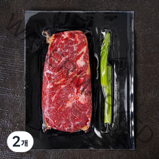 곰곰 시즈닝 척아이롤 스테이크 세트 (냉장), 2개, 200g