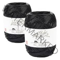 에코안다리아 하마나카 뜨개실 2p, 30 오브시디안, 80m, 2개