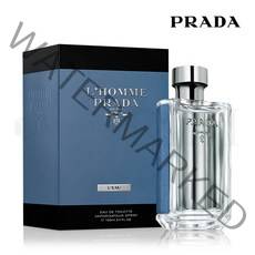 [프라다 남자 향수] 프라다 르옴므 로 오드뚜왈렛 100ml 백화점동일 정품, 1개