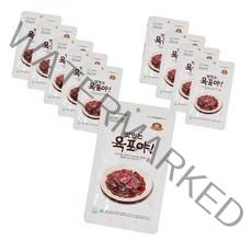 맛있는육포야 한돈 육포, 25g, 10개