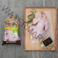 마니커 닭터의자연 무항생제 인증 1등급 닭백숙용 (냉장), 850g, 1개