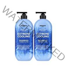 ES 오가니스트 익스트림 쿨링 샴푸 900ML, 2개