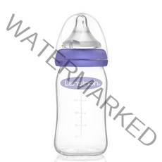 란시노 신생아 유리젖병, 혼합색상, 160ml, 1개