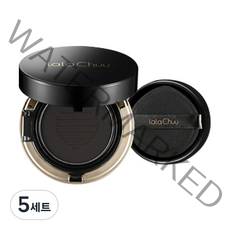 라라츄 헤어쿠션 15g + 리필 15g, 내추럴블랙, 5세트