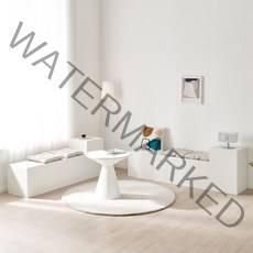 동서가구 이즈 벤자민 800 수납 벤치장, 화이트 ISK059