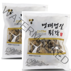 영양 명태껍질튀각 500g x 2봉 황태껍질튀각 밥반찬 술안주, 2개