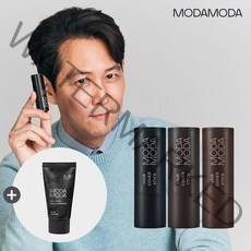 모다모다 헤어커버스틱 3종 컬러 중 1개 단품 + 추가 증정 [트리트먼트 40g], 검정/블랙/샴푸세트/03호 자연갈색
