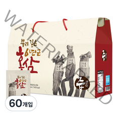 즙쟁이 뿌리 깊은 6년근 홍삼즙, 60개입, 70ml