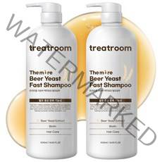 트리트룸 더모어 맥주효모 두피강화 탈모샴푸, 1030ml, 2개