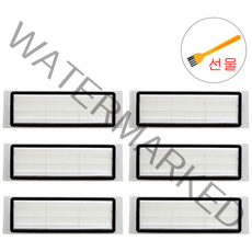 샤오미 로보락 s6 maxv s5max s6 s5 1s 로봇청소기 먼지 필터 소모품 부품 2p 세트, 3세트