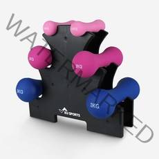 쿠스포츠 미용 아령거치대 덤벨정리대, 1개, 단품