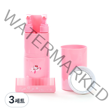 알럽홈 여행 워시 5p 풀세트 핑크 고양이, 325ml, 3세트