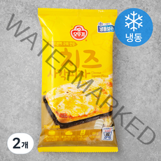 오뚜기 치즈 사각피자 (냉동), 88g, 2개
