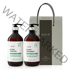 라입 리페어 샴푸 1L + 트리트먼트 1L 베이비파우더 선물세트, 1세트