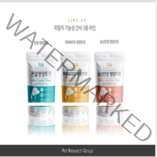 강아지 피부 피모 관리 영양간식 피부&미모 영양트릿 150g