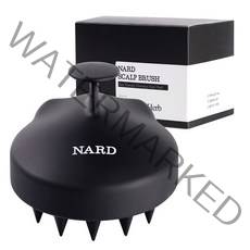나드 두피 브러쉬, 혼합 색상, 1개