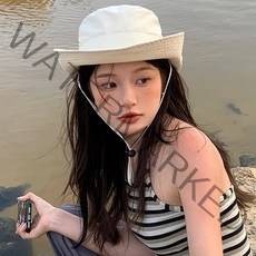 파르떼 여성 등산 모자 캠핑 사파리 버킷햇 벙거지