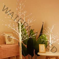 메이리앤 LED 자작나무 트리 스탠드형 무드등, 150cm