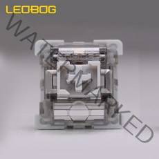 LEOBOG 그레이 우드 스위치 V3 기계식 키보드 액세서리 공장 윤활 3핀, 110pcs, 회색 나무 스위치, 100개, 100개