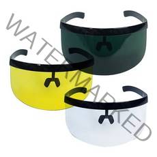 오늘의철물 보호안경 와이드형 작업안경 산업 공업 보안경, 딥그린, 1개