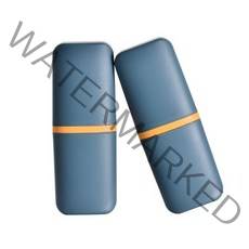 로즈망고 휴대용 칫솔통 칫솔케이스 네이비 ROSE7723 50g, 400ml, 2개