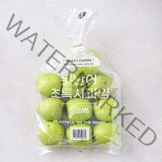 셀렉트팜 GAP 인증 못난이 초록사과 얌 중과, 1개, 2kg(9~11입)