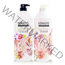 케라시스 스위트 플라워리 퍼퓸 1L 샴푸+린스 샴푸.린스, 1세트