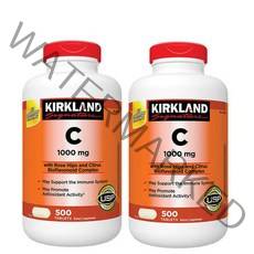 커클랜드 비타민 C 1000mg 2개, 100정
