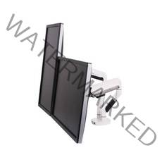 록텍 D6D 듀얼 모니터암 USB 3.0 2포트, 화이트, 1개