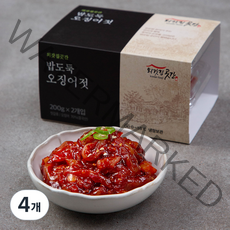 외갓집곳간 밥도둑 오징어젓, 200g, 4개