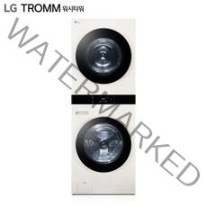 [LG](m)트롬 오브제 컬렉션 워시타워 WL21EEZU (세탁기25kg+건조기21kg)