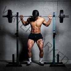 멜킨 볼튼 스쿼트랙 미니랙 분리형 가정용 스쿼트렉, 스쿼트랙_글램화이트