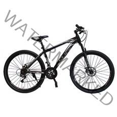 클릭 프라임 27.5D 21단 원터치기어 디스크 브레이크 MTB 자전거 70cm 미조립, 블랙 + 그레이
