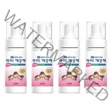아이깨끗해 휴대용 핸드워시 레몬, 50ml, 4개
