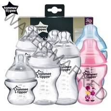토미티피 클로저투네이쳐 젖병 트윈팩1+1 젖꼭지 포함, 상세설명 참조, 핑크젖병260ml 2입
