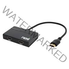 넥시 HDMI 1:2 분배기 유전원 케이블타입 NX-4K0102SPC NX524, 1개