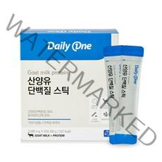 데일리원 산양유 단백질 스틱 30p, 30포, 60g, 1개