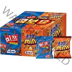 오리온 초코칩 45g x 6p + 미쯔 미니 42g x 6p, 초코칩 미쯔미니 세트, 1세트