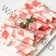 100프로 차돌박이 소고기 차돌양지 냉동 샤브샤브 우삼겹 수입 500g, 1팩, 1개