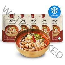 내장탕 5개 엠에스푸드 즉석 요리 캠핑 간단 간편 엄마손맛 간편식 혼밥 음식 술안주 해장국 소내장탕, 600g