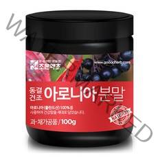 조은약초 동결건조 아로니아 분말, 1개, 100g